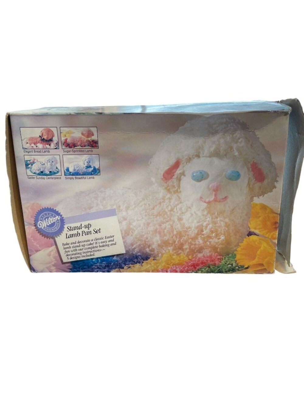 Vintage Wilton 3D Stand Up Lamb Cake Pan Model 2105-2010